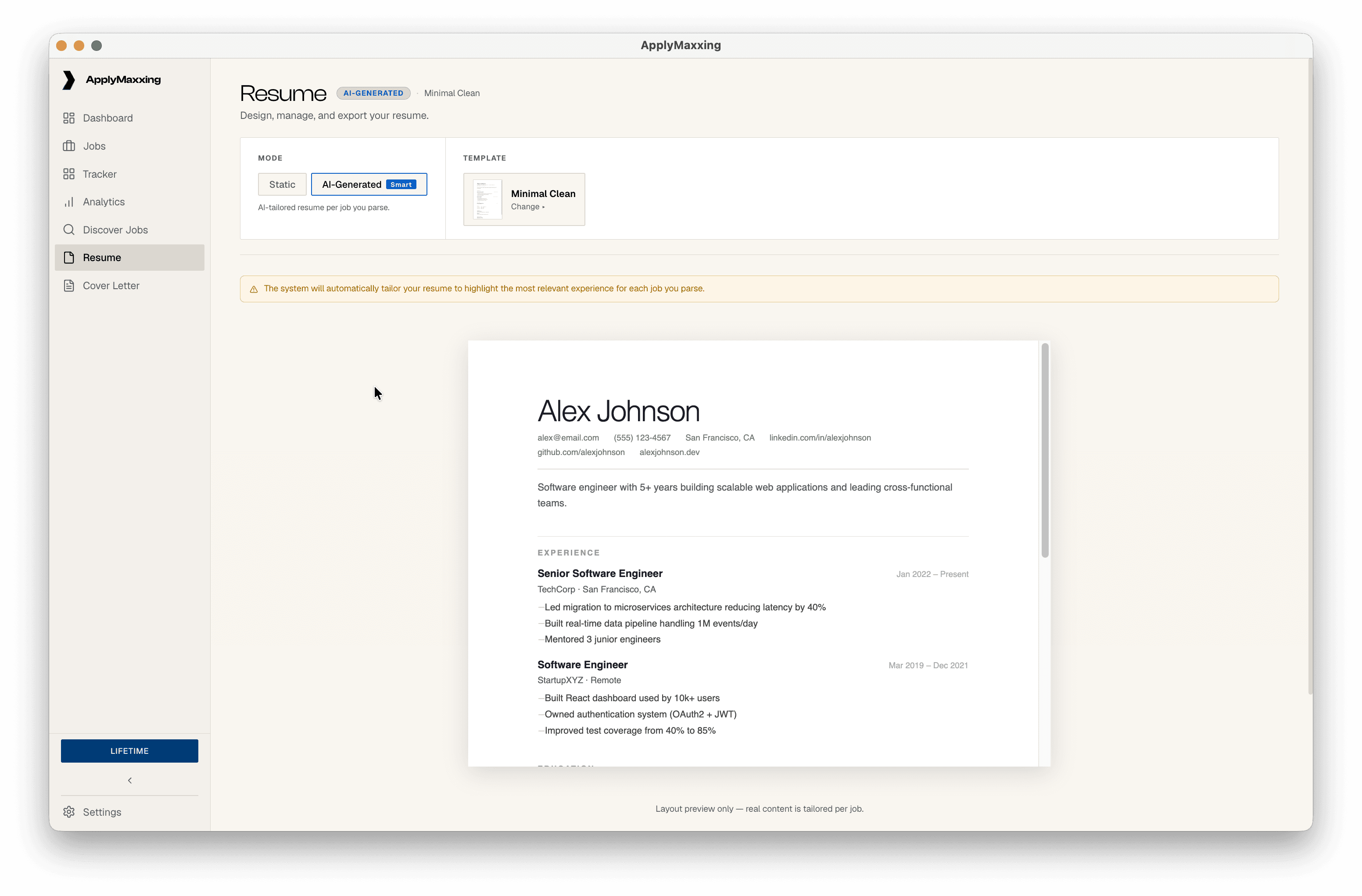 Resume