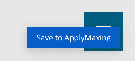 Save to ApplyMaxing floating button on a job listing page